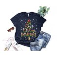 thumbnail image 1 of Boxer Christmas Tree T-Shirt, Funny Dog Lover Gift, German Boxer Christmas Lights Shirts, Christmas Shirts for Women Men, 1 of 3