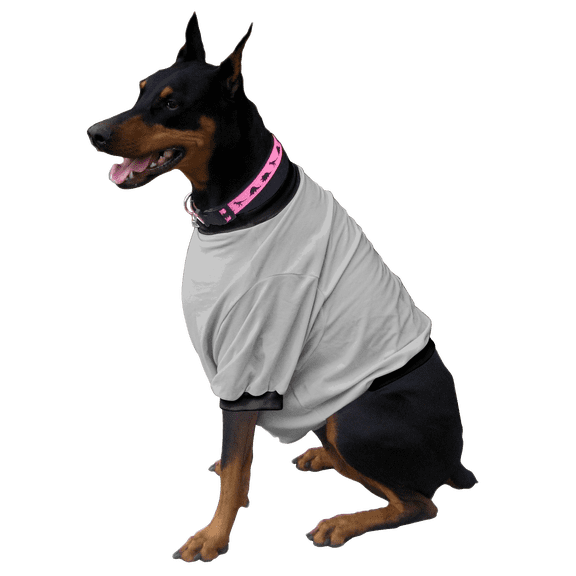 Boxer / Doberman Shorty T-Shirt - Fits 56 to 110 Pound Dog - Available in 6 Colors!