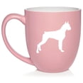 thumbnail image 1 of Boxer Dog Ceramic Coffee Mug Tea Cup Gift for Her, Him, Friend, Coworker, Wife, Husband, Dog Lover (16oz Light Pink), 1 of 1