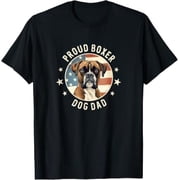 Boxer Dog Gifts For Men, Proud Boxer Dog Dad T-Shirt