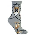 thumbnail image 1 of Boxer Dog Gray Cotton Ladies Socks, 1 of 2