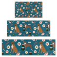 thumbnail image 1 of Boxer Dog Pitbull Terriers Dog and Sushi Kitchen Rugs Sets Of 3,Kitchen Runner Rugs Non Skid Washable,Decorative Kitchen Floor Mats for Kitchen,Sink,Laundry,17"x30"+ 17"x47" + 17"x59", 1 of 6