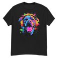 thumbnail image 1 of Boxer Dog Pop Art DJ Festival Graphic TShirt Music Animal Pet Gift,for unisex up to size 5XL, 1 of 2