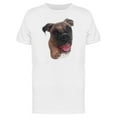 thumbnail image 1 of Boxer Dog Realistic Photo T-Shirt Men -Image by Shutterstock, Male Small, 1 of 2