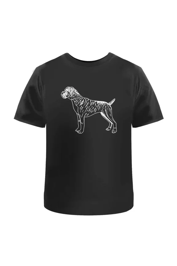Boxer Dog' Unisex T-Shirt - 100% Cotton (S-XXL) (TA020412)