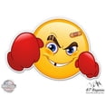thumbnail image 1 of Boxer Emoji Fight - 8" Vinyl Sticker - For Car Laptop I-Pad - Waterproof Decal, 1 of 1