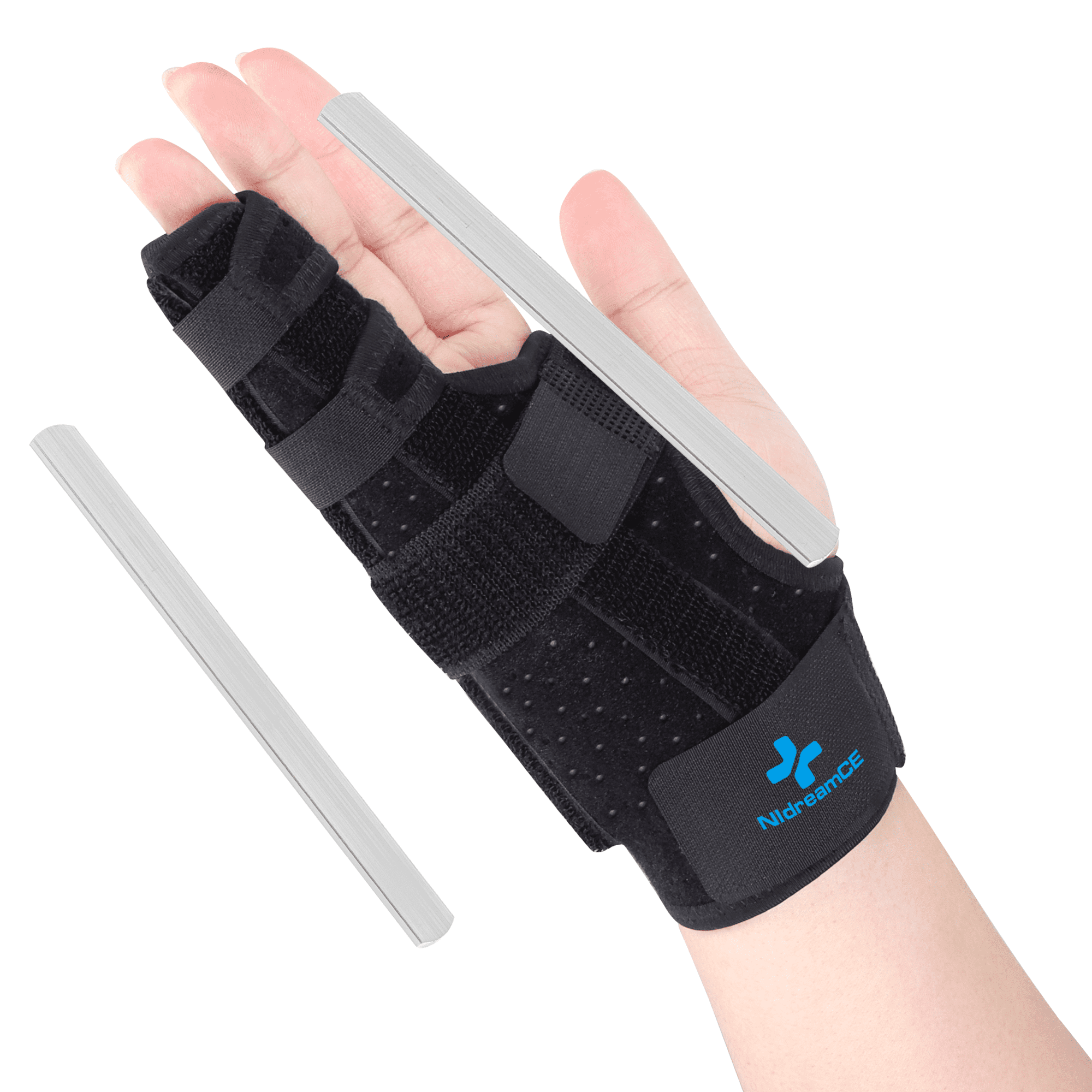 Trigger Boxer Boxer Fracture Metacarpal Splint, Adjustable Pinky Finger Brace ...