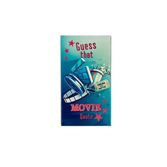Boxer Gifts Guess That Movie Quote Quiz - Fun Trivia Party/Family Game