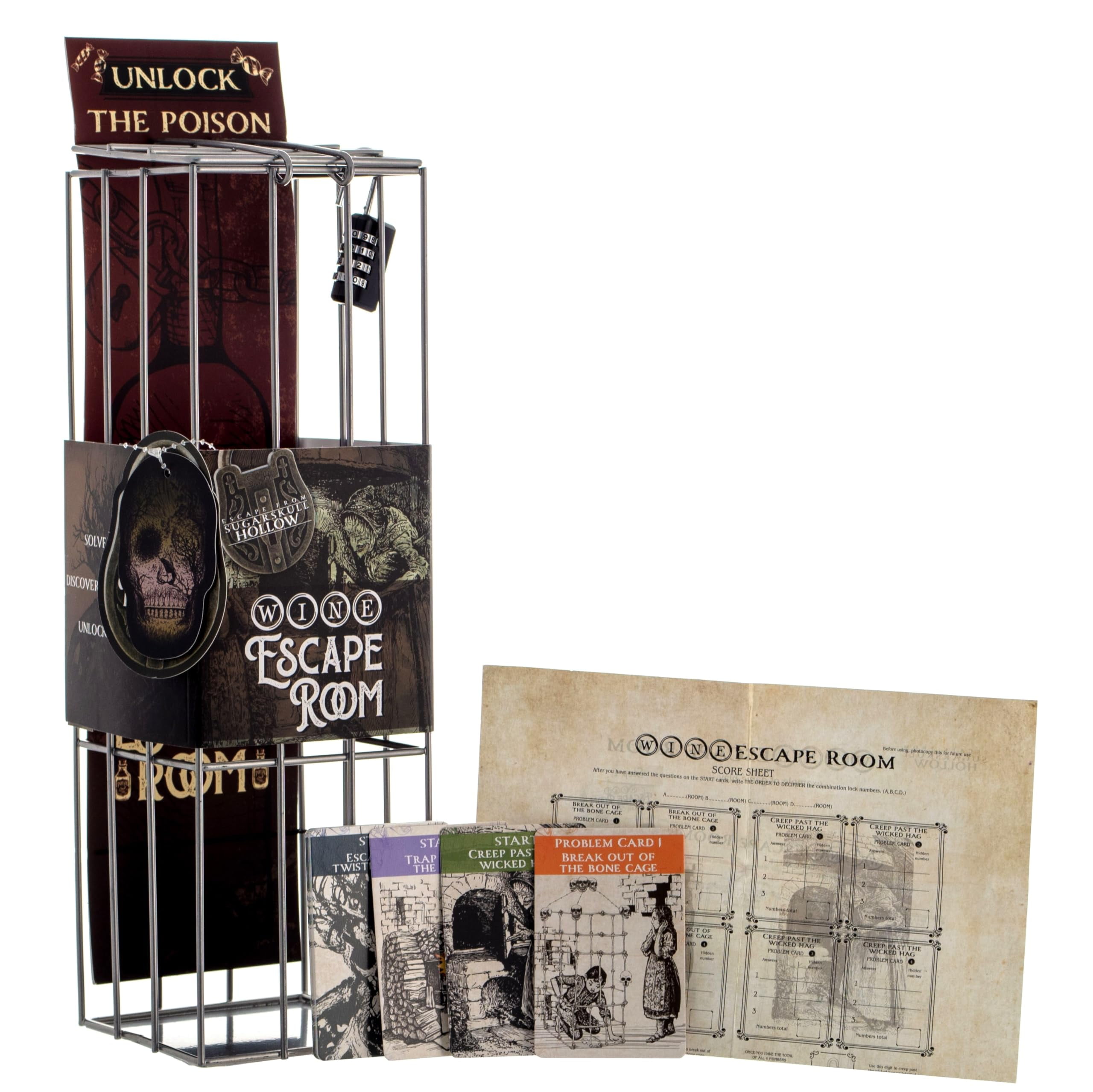 Boxer Gifts Wine Escape Room | Escape from Sugarskull Hollow to