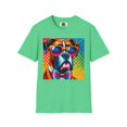 thumbnail image 1 of Boxer Glasses Pop Art2 Unisex Softstyle T-Shirt, 1 of 11