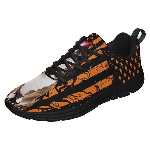 Boxer Halloween Running Shoes Sneakers Mesh Black Size 13
