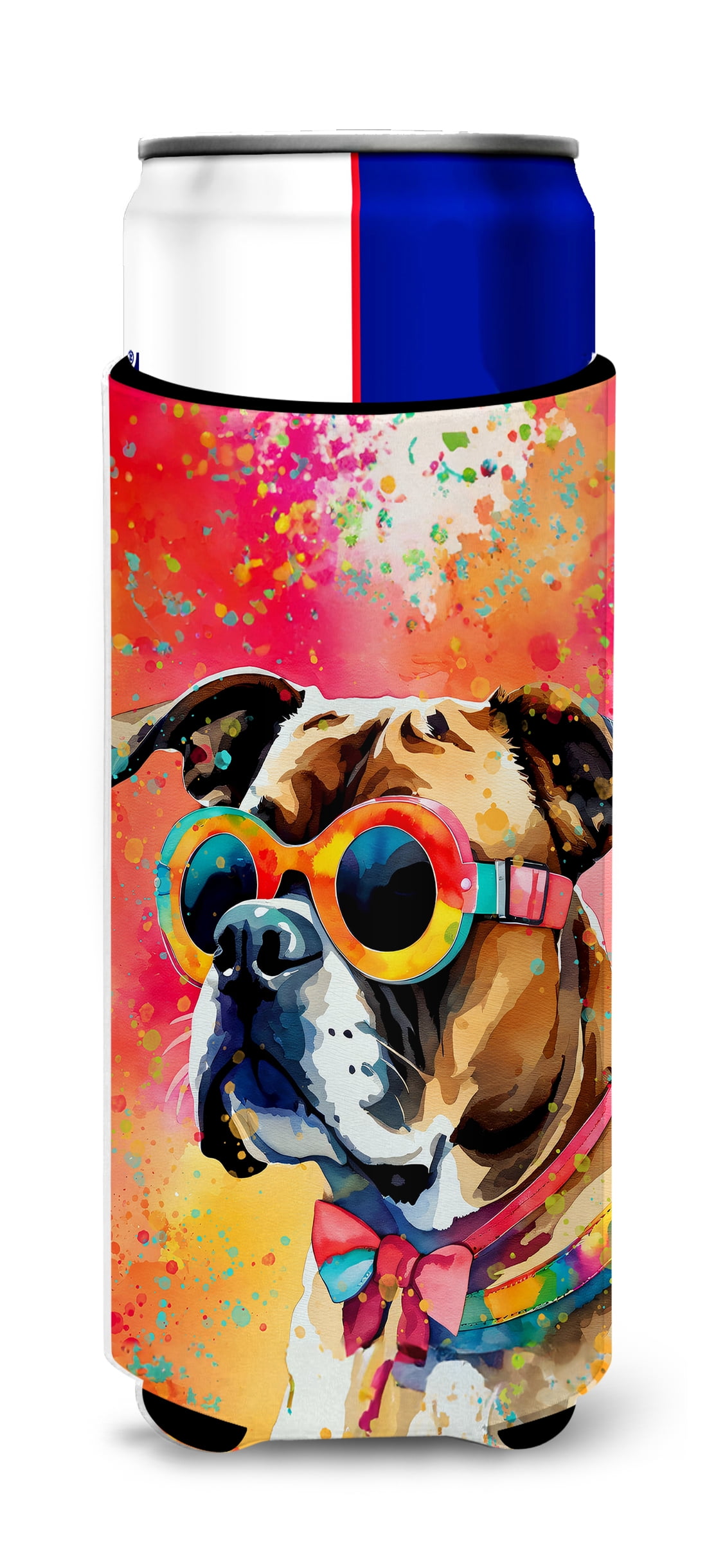 Boxer Hippie Dawg Hugger for Ultra Slim Cans 4 in x 6.5 in