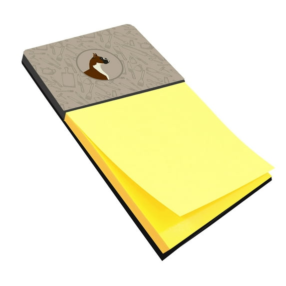 Boxer In the Kitchen Sticky Note Holder