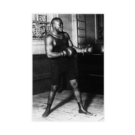 Boxer John Arthur_Johnson Canvas Decoration Posters