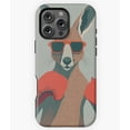 thumbnail image 1 of Boxer Kangaroo with Sunglasses Cool Phone Case for iPhone 16 15 14 13 12 11 Pro Max, 1 of 2