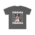 thumbnail image 1 of Boxer 'Merica Patriotic T-Shirt Cute Boxer 4th of July, Boxer Patriotic Top, 1 of 2