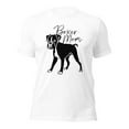 thumbnail image 1 of Boxer Mom Graphic Tee, Cute Dog Lover T-Shirt,Pet Owner Gift (White, S), 1 of 1