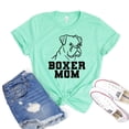 thumbnail image 1 of Boxer Mom T-shirt Dog Lover Shirt Mothers Day Tshirt Women's Rescue Tee Fur Mama Shirts Gift For Her, 1 of 3