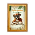 thumbnail image 1 of Boxer Mother Book Lover Living That Dog Mom Life Happy Mother's Day Acrylic Plaque with Wood Photo Frame Box Boxers Dog Lover Gifts Idea Light Box - 03004, 1 of 5