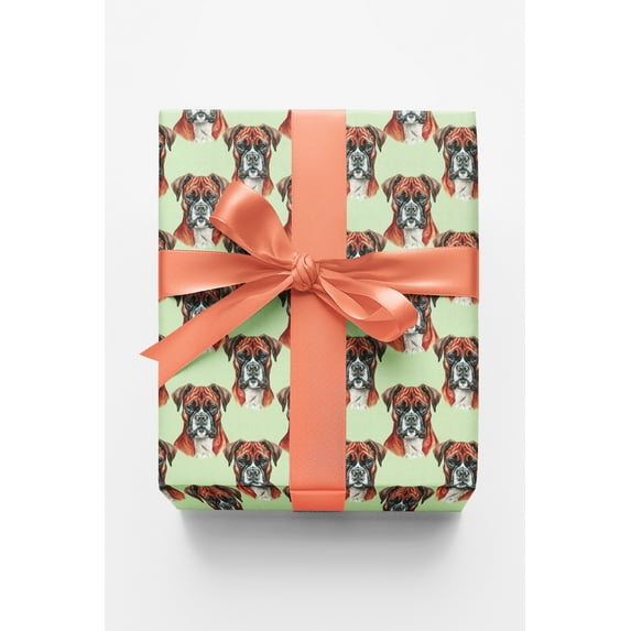 London Penny Premium Wrapping Paper - Boxer Muscle