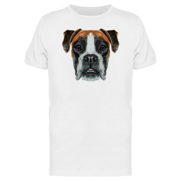 Boxer Muzzle T-Shirt Men -Image by Shutterstock, Male 4X-Large