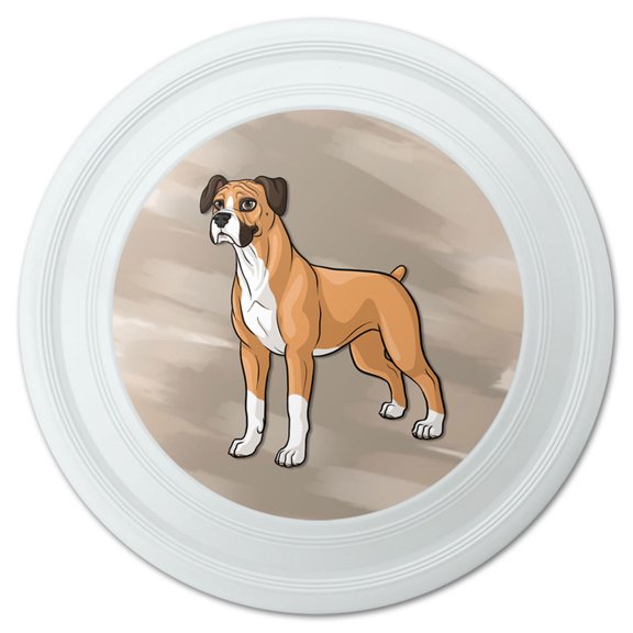 Boxer Pet Dog Novelty 9" Flying Disc