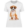 thumbnail image 1 of Boxer Puppy W/sad Face T-Shirt Women -Image by Shutterstock, Female Large, 1 of 2