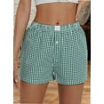 thumbnail image 1 of Boxer Shorts for Women Trendy Summer Low Rise Lounge Shorts Pajama Shorts Preppy Clothes, 1 of 6