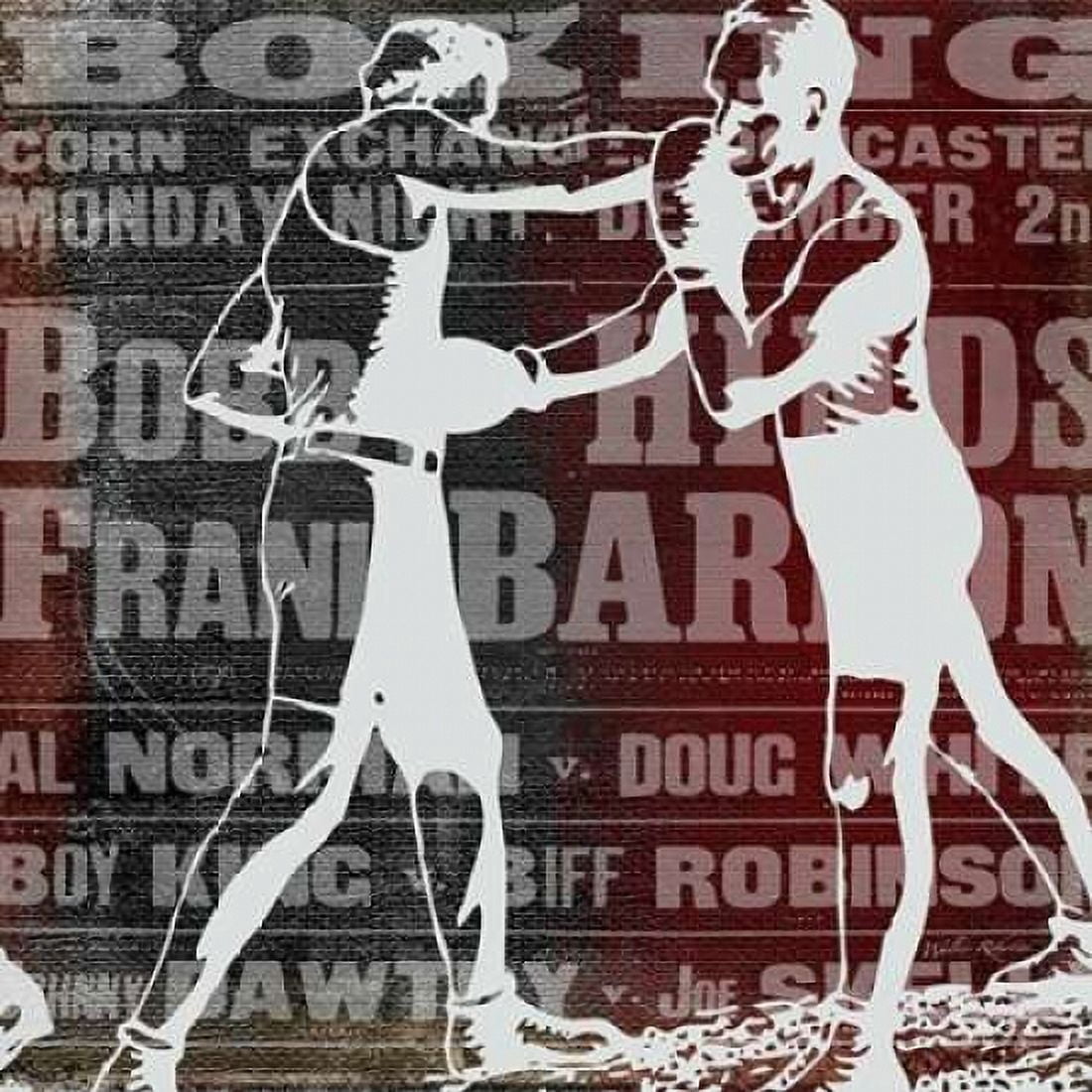 Boxer Story 1 Canvas Art - Walter Robertson (24 x 24)