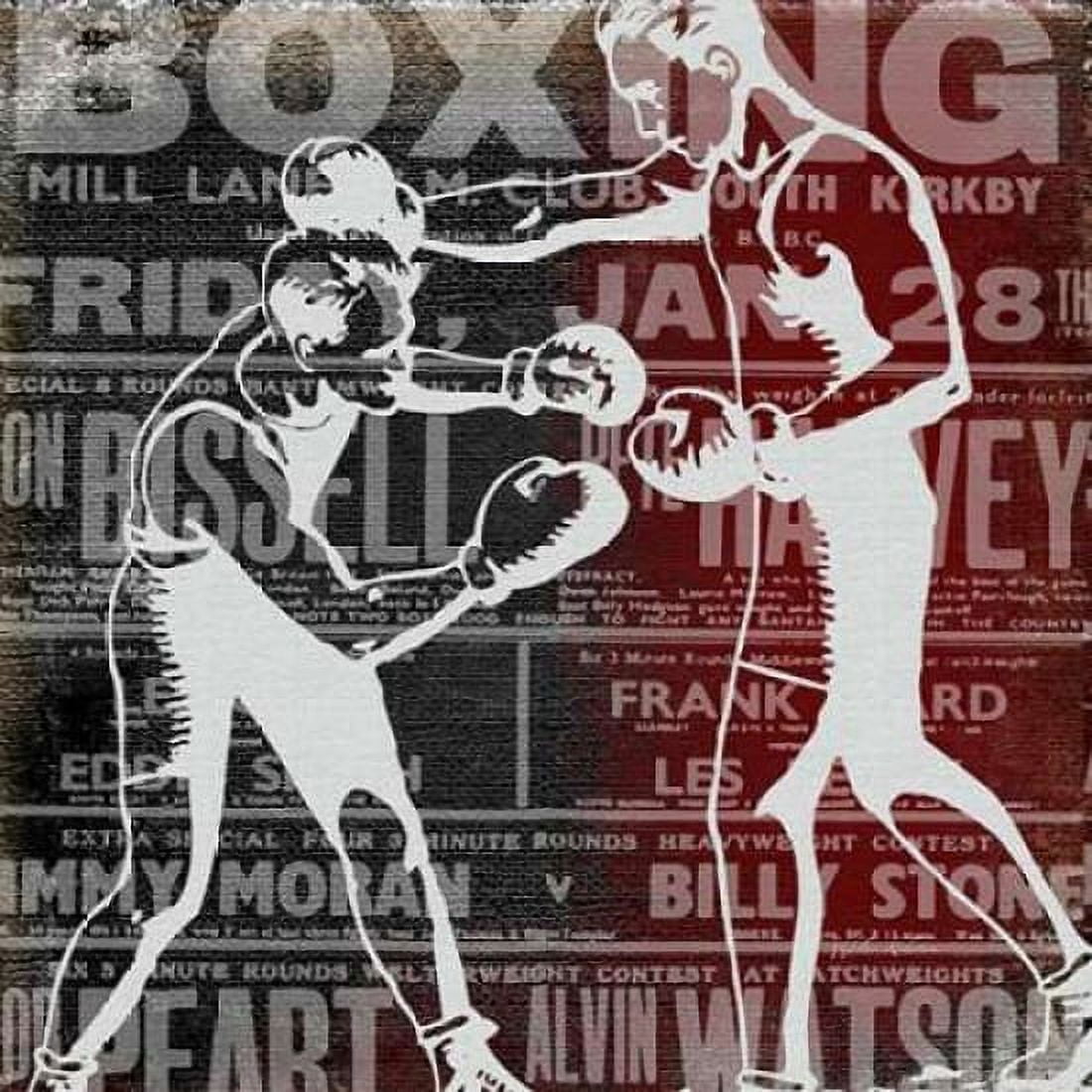 Boxer Story 3 Canvas Art - Walter Robertson (24 x 24)