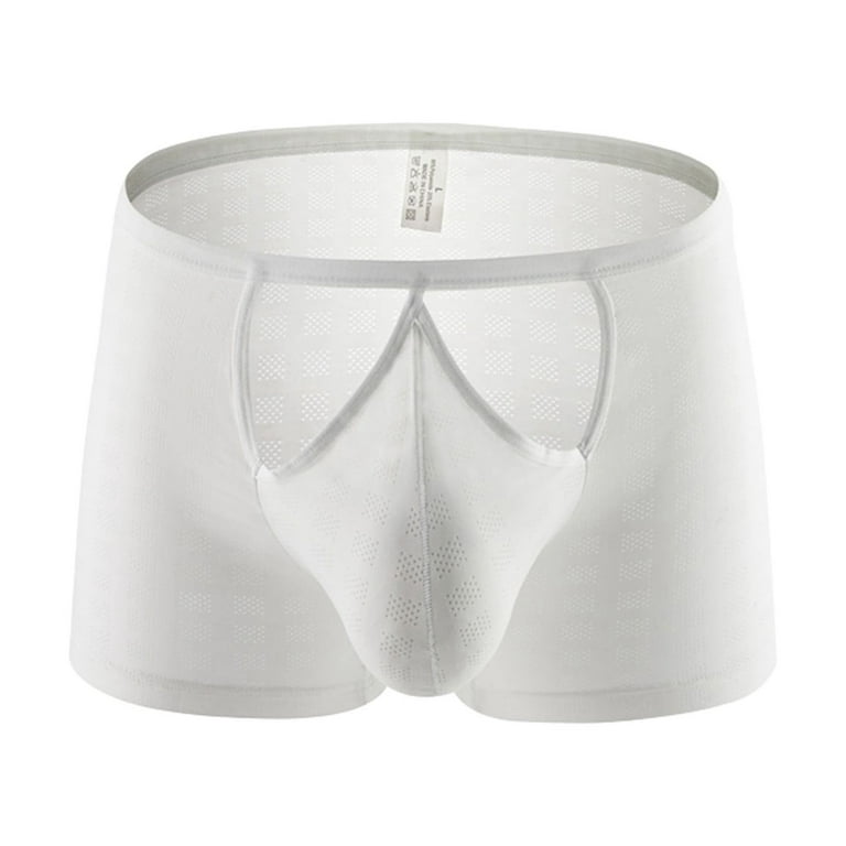 Boxer Underpants Cotton Breathable Underwear Briefs Men'S
