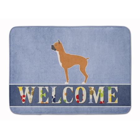 Boxer Welcome Machine Washable Memory Foam Mat