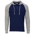 thumbnail image 1 of Boxercraft BM3702 Men's Waffle Knit Pullover Hoodie-Navy/Oxford-L, 1 of 2