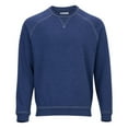 thumbnail image 1 of Boxercraft BM5104 Men's French Terry Crew-Navy Heather-XS, 1 of 2
