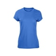 thumbnail image 1 of Boxercraft BW2104 Ladies Crewneck Tee-Collegiate Blue-S, 1 of 2
