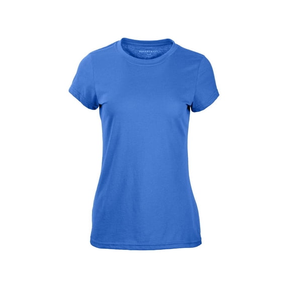 Boxercraft BW2104 Ladies Crewneck Tee-Collegiate Blue-S
