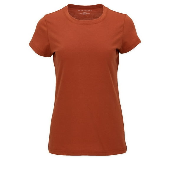 Boxercraft BW2104 Ladies Crewneck Tee-spice-XS