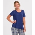 thumbnail image 1 of Boxercraft BW2105 Women's Bamboo Scoop Neck Tee-Navy-XXS, 1 of 4