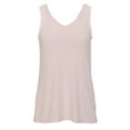 thumbnail image 1 of Boxercraft BW2504 Women's Bamboo V-Neck Tank-Pink Serenity-XL, 1 of 2