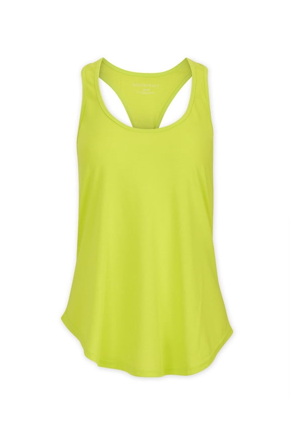 BW2505 Ladies Twistback Tank-Cyber Lime-2XL