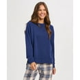thumbnail image 1 of Boxercraft BW3101 Women's Harlow Terry Pullover-Navy Heather-XL, 1 of 4