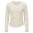 thumbnail image 1 of Boxercraft BW3103 Waffle Knit Baby Long Sleeve Tee-Natural-L, 1 of 2