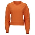 thumbnail image 1 of Boxercraft BW5102 Rib Knit Corded Boxy Crew-Orange-XS, 1 of 2