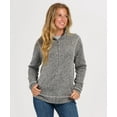 thumbnail image 1 of Boxercraft BW5207 Ladies Alpine Full Zip-Black Heather-XXS, 1 of 4
