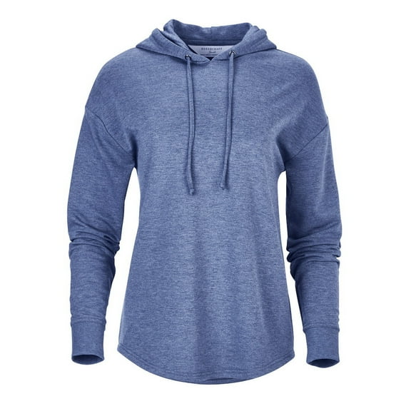Boxercraft BW5301 Women's Dream Fleece Pullover Hoodie-Navy Heather-M