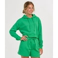 thumbnail image 1 of Boxercraft BW5404 Women's Cropped Fleece Hoodie-Shamrock-2XL, 1 of 4