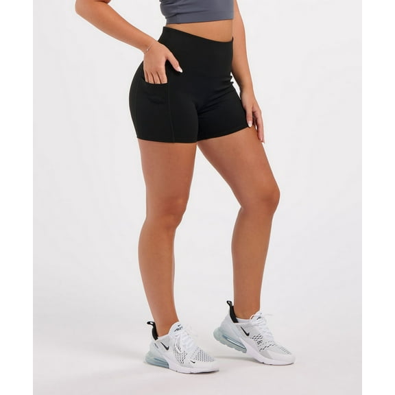 Boxercraft BW6104 Women's Zen Sport Short-Black-2XL