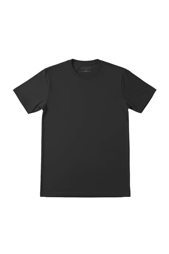 BY2103 Youth Essential Tee-Black-XL