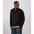 thumbnail image 1 of Boxercraft BM5201 Men's Sullivan Quarter-Zip Pullover-Black-XS, 1 of 2