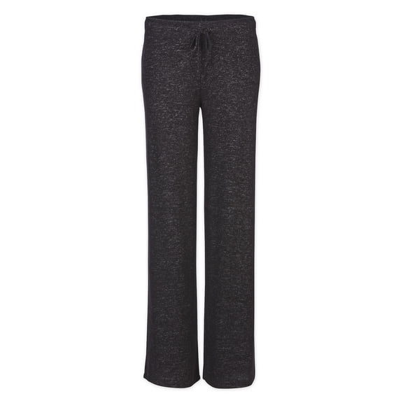 Boxercraft L10 Women's Cuddle Wide Leg Pant-Black Heather-S